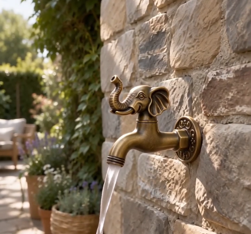 Is a Brass Outdoor Faucet Good for Coastal Gardens?